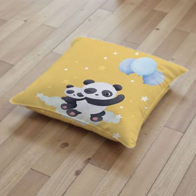 Dreamz Panda Filled Cushion-45x45 cm