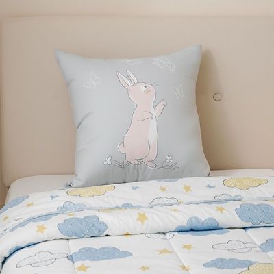Dreamz Bunny Filled Cushion-45x45 cm