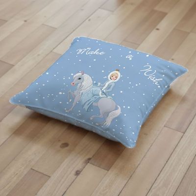 Dreamz Elsa Filled Cushion-45x45 cm