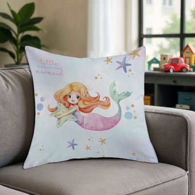 Dreamz Mermaid Filled Cushion-45x45 cm