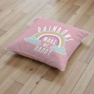 Dreamz Rainbow Filled Cushion-45x45 cm
