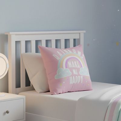 Dreamz Rainbow Filled Cushion-45x45 cm