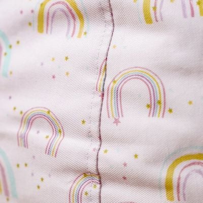 Rainbow Washable Bean Bag With Zipper Closer-50x80 cm