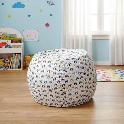 Car Washable Bean Bag With Zipper Closer-50x80 cm