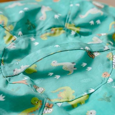 Dino Washable Bean Bag With Zipper Closer-50x80 cm