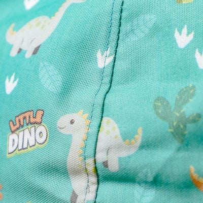 Dino Washable Bean Bag With Zipper Closer-50x80 cm