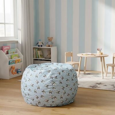 Panda Washable Bean Bag With Zipper Closer-50x80 cm