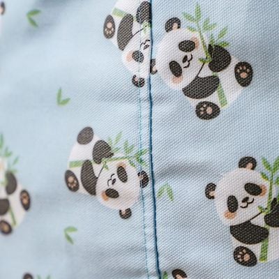 Panda Washable Bean Bag With Zipper Closer-50x80 cm