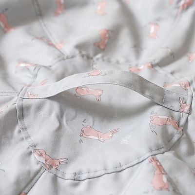 Bunny Washable Bean Bag With Zipper Closer-50x80 cm