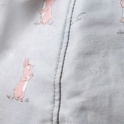 Bunny Washable Bean Bag With Zipper Closer-50x80 cm