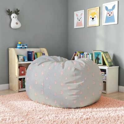 Bunny Washable Bean Bag With Zipper Closer-50x80 cm