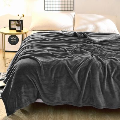 Mellow Kids Flannel Blanket Grey-150x220 cm Mellow Kids Flannel Blanket Grey-150x220 cm