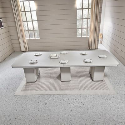 Aries 1+10 Dining set - Beige/L.Beige Oak veneer