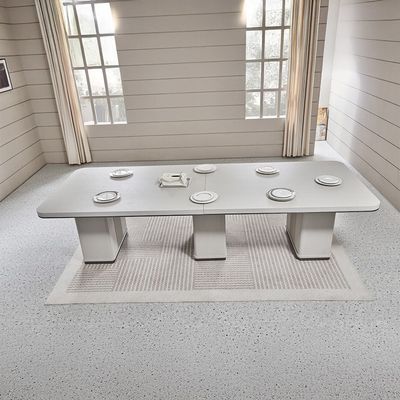 Aries 1+10 Dining set - Beige/L.Beige Oak veneer