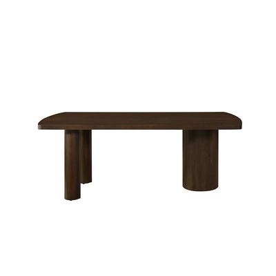 Benvinda 1+8 Wooden Dining Set -Walnut / Brown