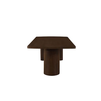 Benvinda 1+8 Wooden Dining Set -Walnut / Brown