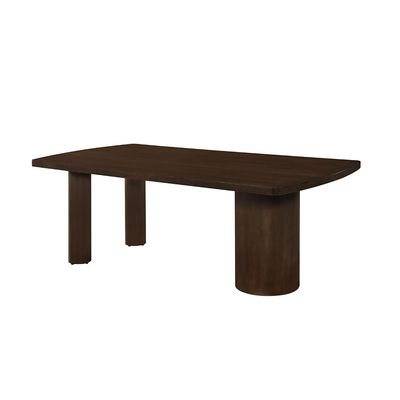 Benvinda 1+8 Wooden Dining Set -Walnut / Brown