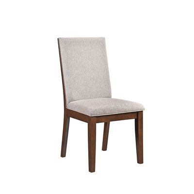 Clarisse 1+12 Wooden Dining Set Walnut / Beige