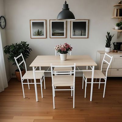 Viola 1 + 4 Dining Set - Light Oak