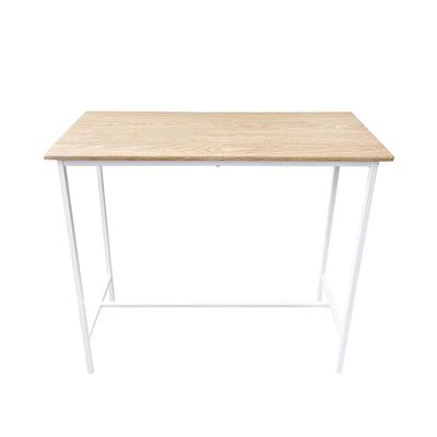 Paloz 1+2 High Table  Set - Sonoma Oak/White