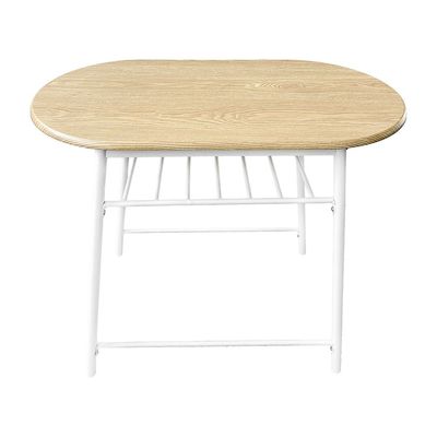 Alyaz 1+2 Dining Set - Sonoma Oak/White