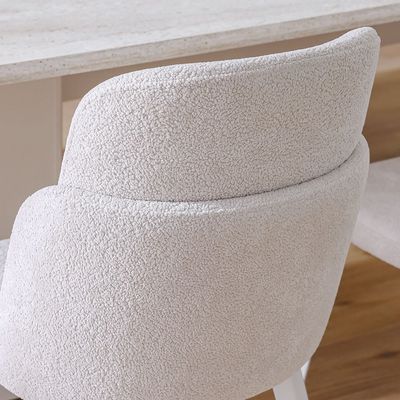 Vesta 1+8 Dining Set - Beige
