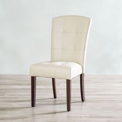 Brody 6 Seater Dining Set  W/ Brody Dining Chair  - Beige/Walnut