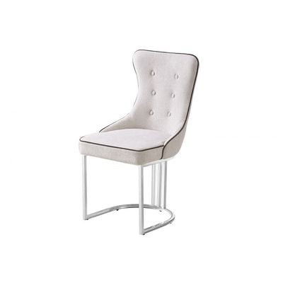 Windsor 1 + 8-Seater Dining Set with Windsor Dining Chairs - White/Chrome - With 2-Year Warranty
