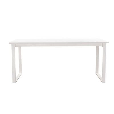 Kensley 6 Seater Dining Table -White