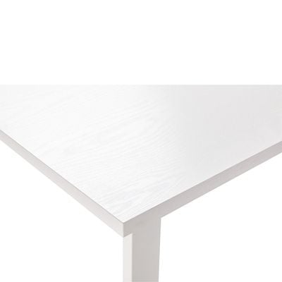 Kensley 6-Seater Dining Table - White - With 2-Year Warranty