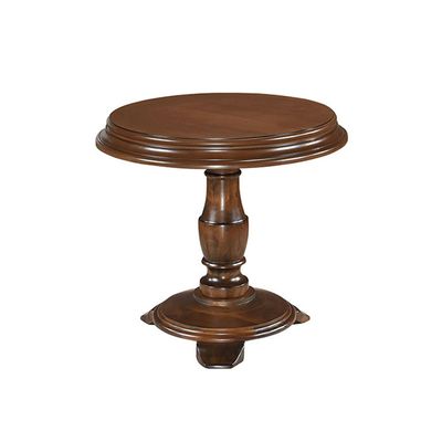 Rosemarie 1+2-Seater Tea Table Set - Dark Brown - With 2-Year Warranty