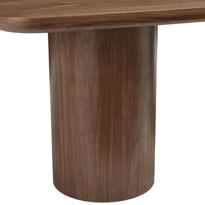 Rorvik  1 + 8 Dining Set - Walnut / Beige