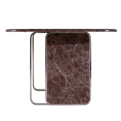 Devibar 1+8 Dining Set - Brown/Silver