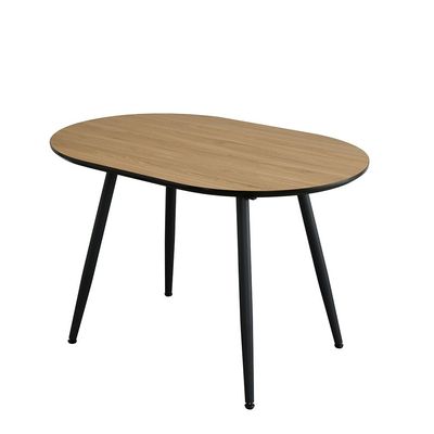 Santiago 4 Seater Dining Table- Brown/Black