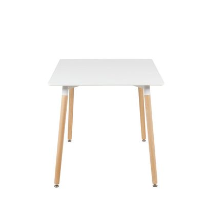 Stork 4 Seater  Dining Table  - White / Beech
