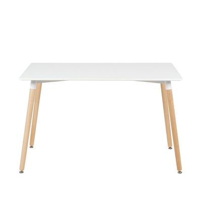 Stork 4 Seater  Dining Table  - White / Beech