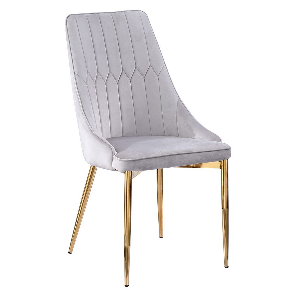 Upholstered dining chairs deals beige