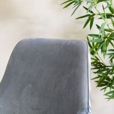 Danaya Dining chair - Stripe / Gray