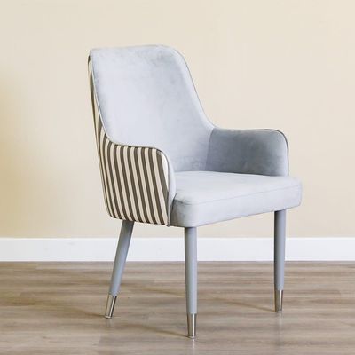 Danaya Dining chair - Stripe / Gray