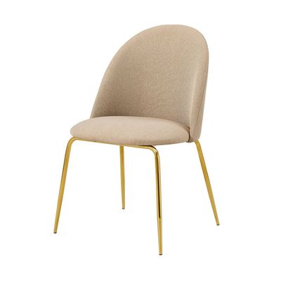 Cenadrin Dining Chair Set of 2 - Brown / Gold