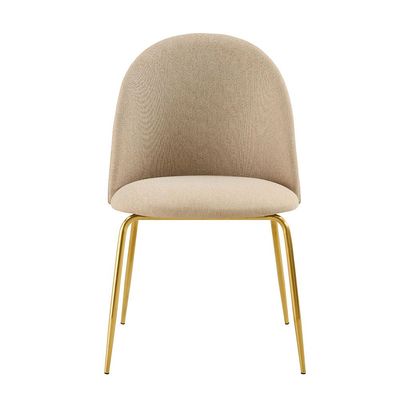 Cenadrin Dining Chair Set of 2 - Brown / Gold