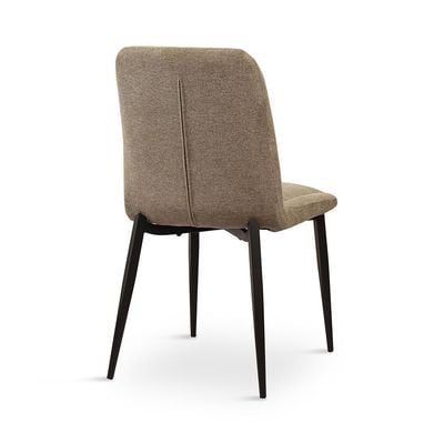 Calus Dining Chair - Set of 2 - Light Brown - With 2-Year Warranty