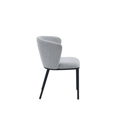 Weldy Chair - Set of 2 - Grey/Black - With 2-Year Warranty