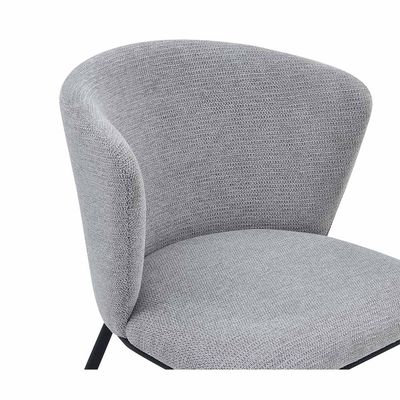 Weldy Chair - Set of 2 - Grey/Black - With 2-Year Warranty