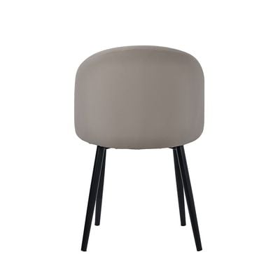 Claydon Dining Chair - PU Light Grey