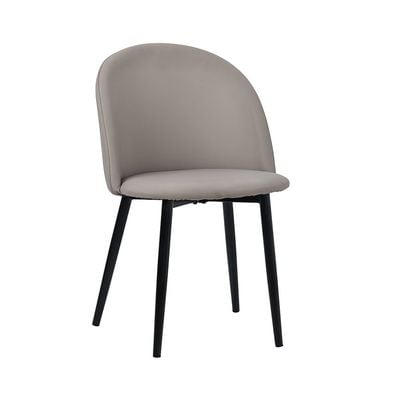 Claydon Dining Chair - PU Light Grey