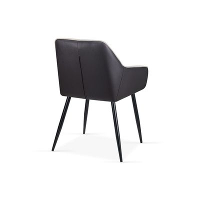 Elmont Dining Chair Set of 2 Pu - Brown