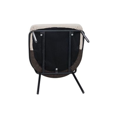 Mont Dining Chair Set of 2 Fabric - Beige/Brown