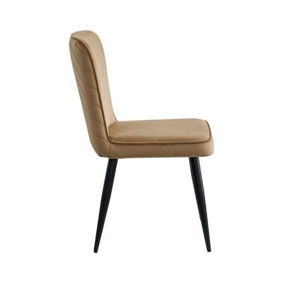 Santiago Fabric Dining Chair Set Of 2- Taupe/ Black Santiago Fabric Dining Chair Set Of 2- Taupe/ Black