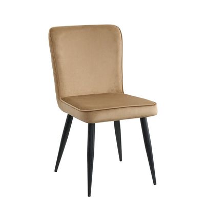 Santiago Fabric Dining Chair Set Of 2- Taupe/ Black Santiago Fabric Dining Chair Set Of 2- Taupe/ Black